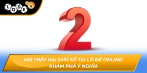 Mơ thấy hai chữ số